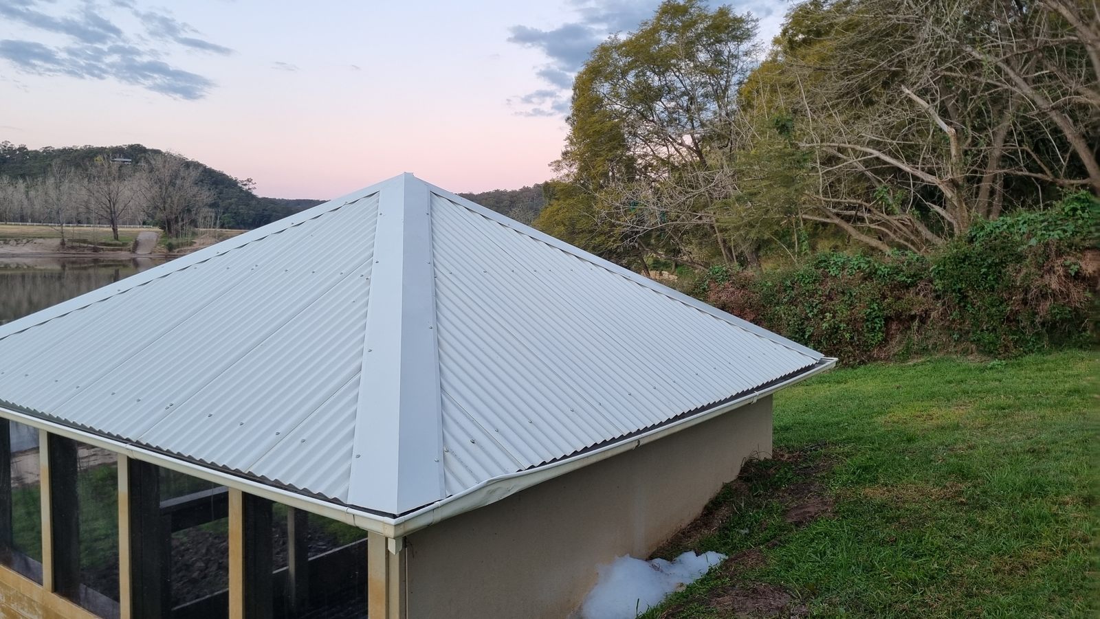 Roof cleaning in the Hawkesbury — after