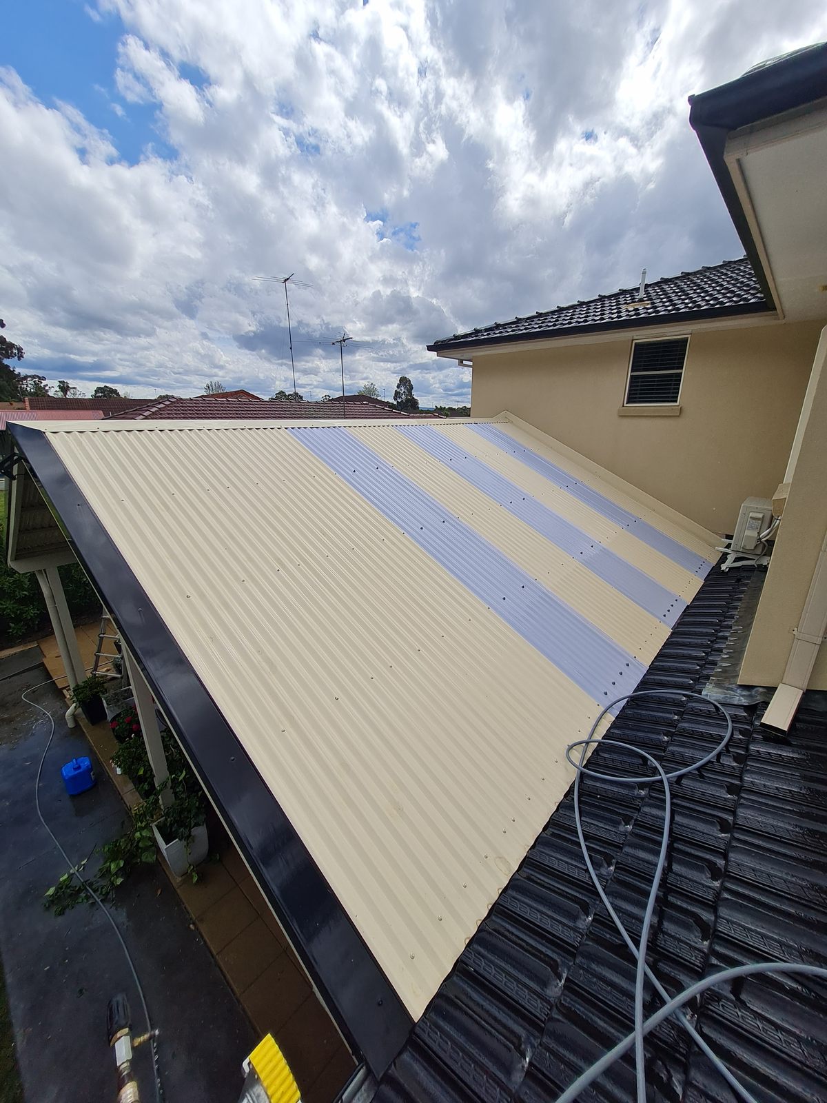 Soft washing in the Hawkesbury — after