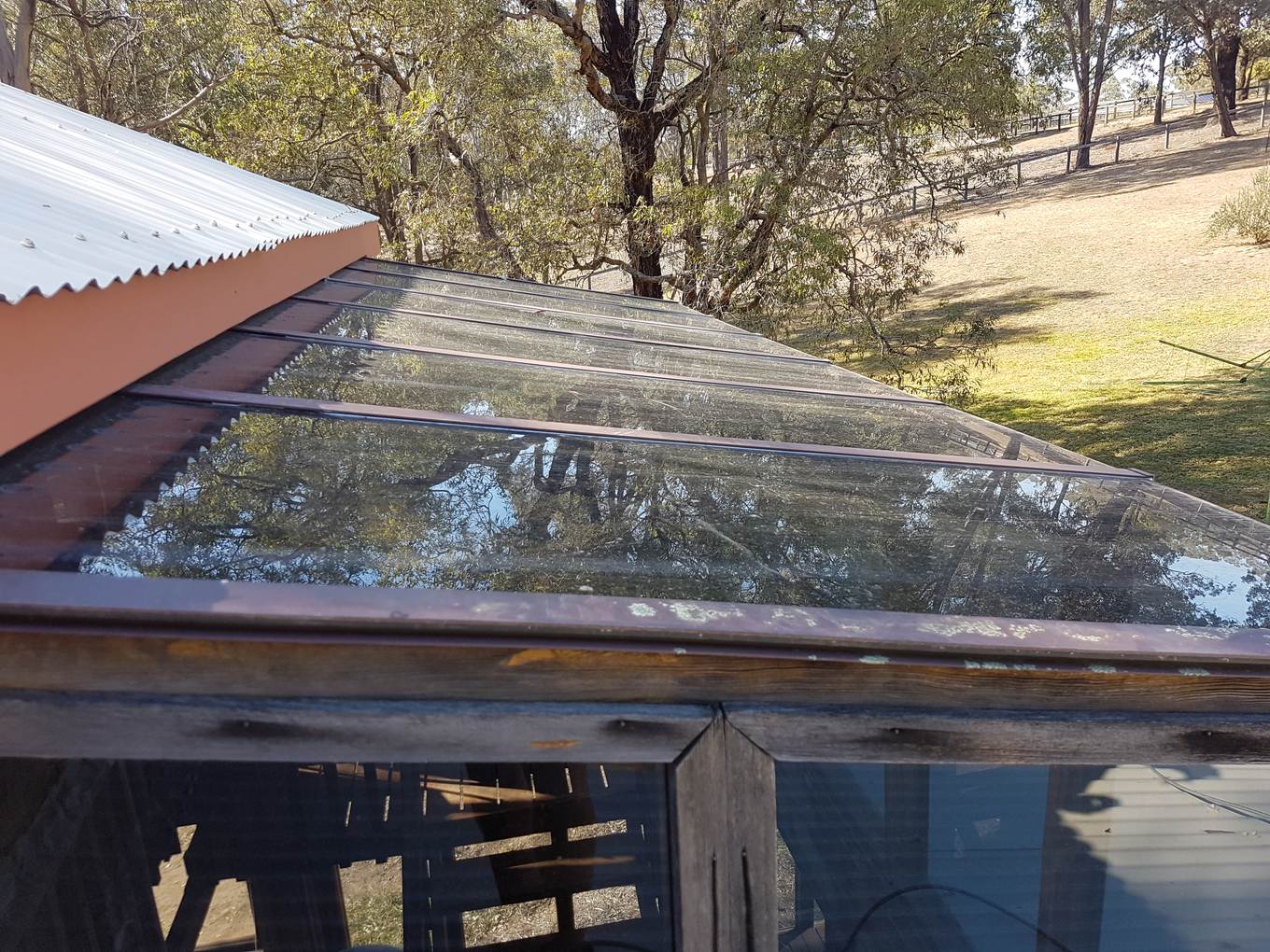Window cleaning in the Hawkesbury — before